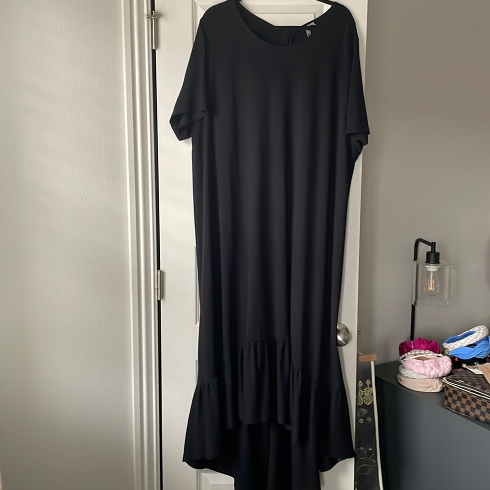 ASOS curve maxi t-shirt dress